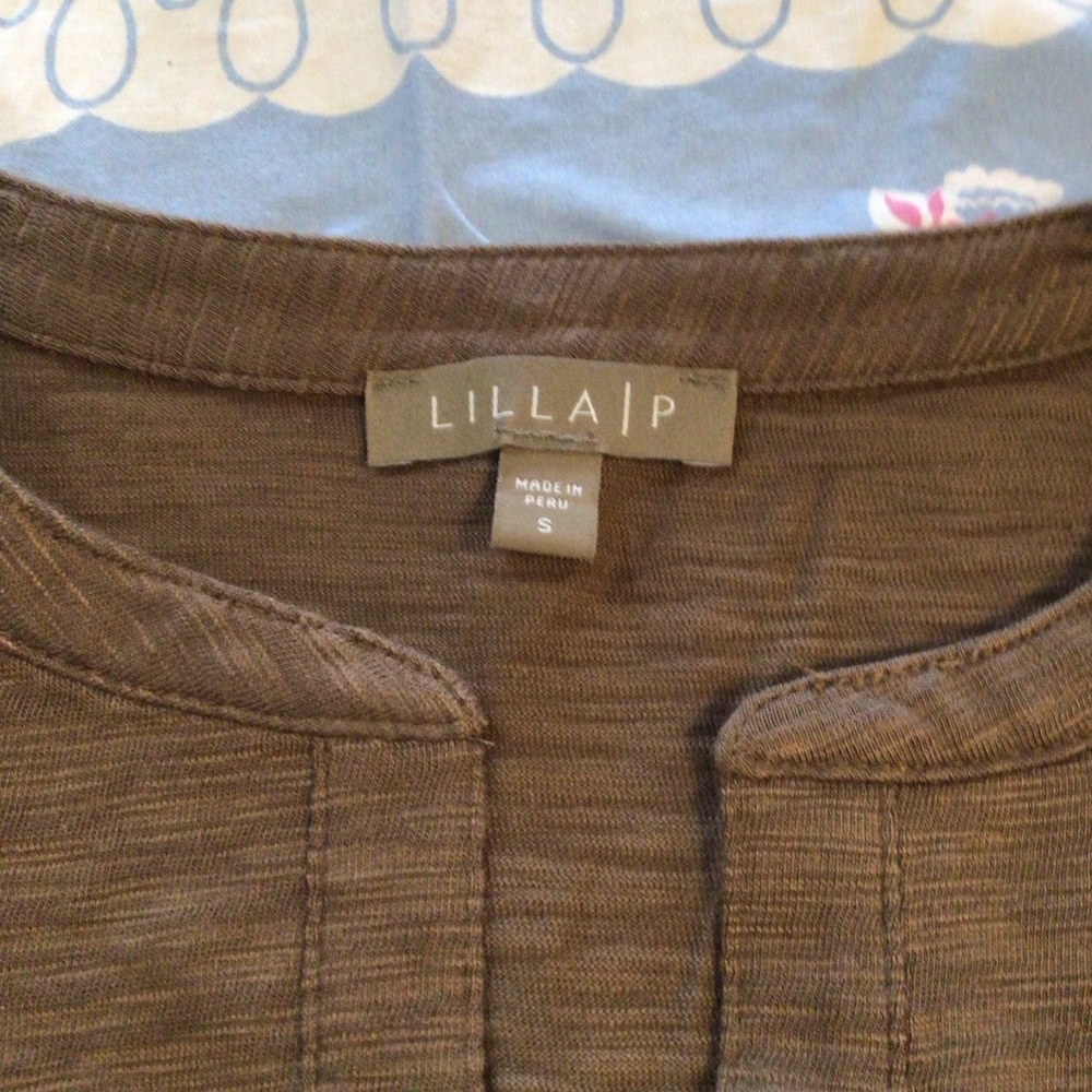 Lilla P Chocolate Long Sleeve Tee - Picture 3 of 6